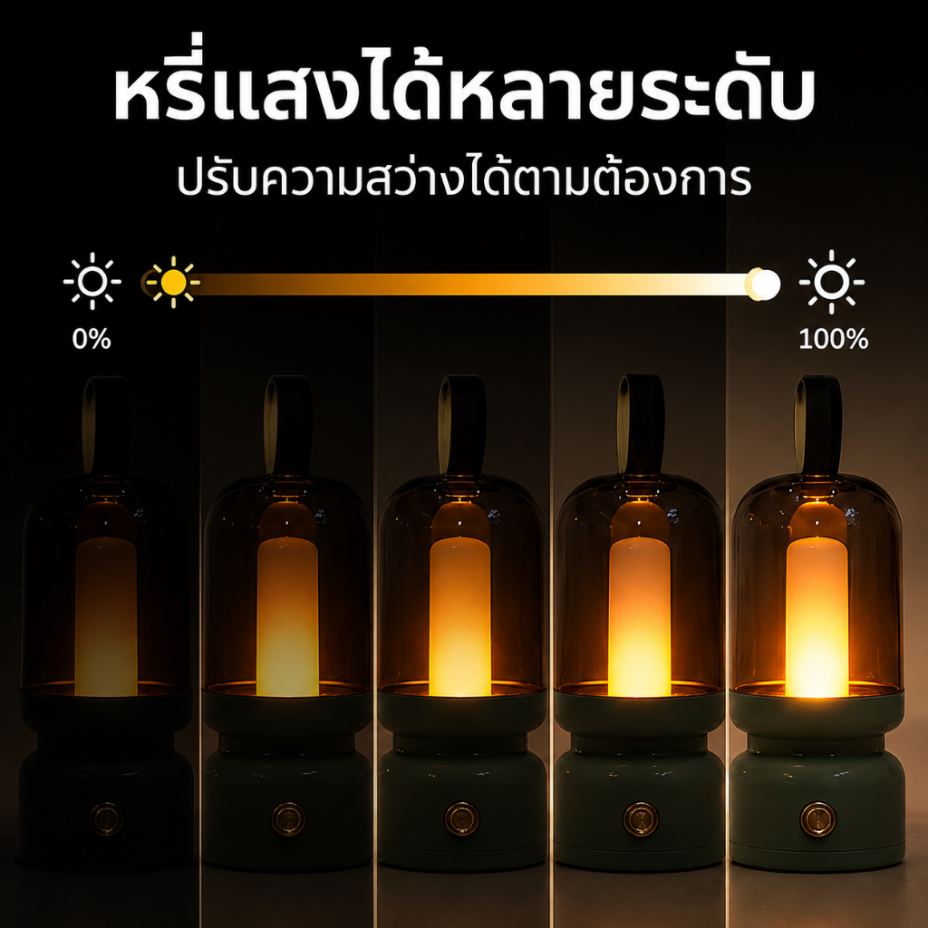 จัดส่งที่รวดเร็ว โคมไฟตั้งโต๊ะในร่ม นํา แบบพกพา รูปที่ 5