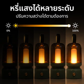 [จัดส่งที่รวดเร็ว] โคมไฟตั้งโต๊ะในร่ม นํา แบบพกพา, โคมไฟตั้งโต๊ะแบบชาร์จ ยูเอสบี - โคมไฟขนาดเล็ก
