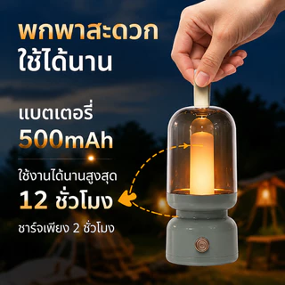 [จัดส่งที่รวดเร็ว] โคมไฟตั้งโต๊ะในร่ม นํา แบบพกพา, โคมไฟตั้งโต๊ะแบบชาร์จ ยูเอสบี - โคมไฟขนาดเล็ก