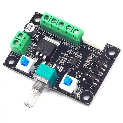 24V12v Stepper Motor Driver ความเร็วง่ายควบคุมไปข้างหน้าโมดูลควบคุมย้อนกลับ pwm Pulse สัญญาณเครื่องกําเนิดไฟฟ้า