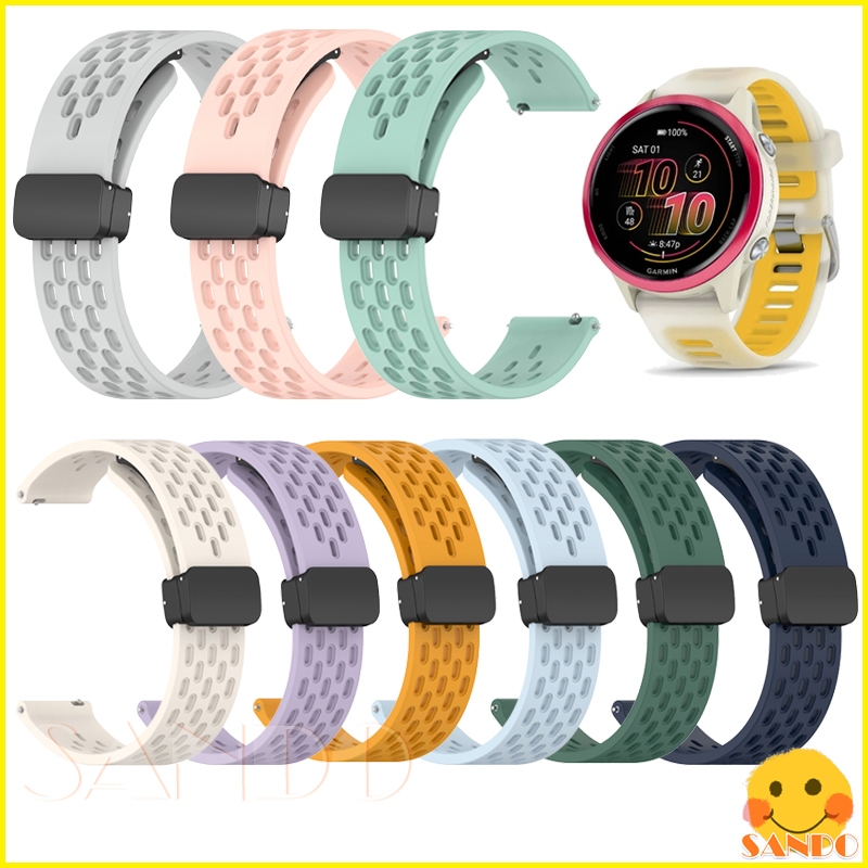 Garmin Forerunner 570 42mm 47mm Garmin Forerunner 570 สมาร์ทวอทช์สายซิลิโคนนุ่ม Garmin 570 42 มม. 47