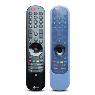 เหมาะสําหรับ LG MR-20/21/22/23GA TV รีโมทคอนโทรลซิลิโคนฝาครอบป้องกันความละเอียดสูงสีเยลลี่โปร่งใส