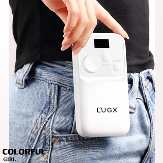รุ่นใหม่ Gen 2 เครื่องเจียเล็บ LUGX LG-602S ✨ สีใหม่ล่าสุด ขาว / ชมพู / ม่วง รอบหมุนสูงสุด 35,000 RPM แบตเตอรี่ 2200mAh แรงบิดสูง ใช้งานไร้สาย 💅
