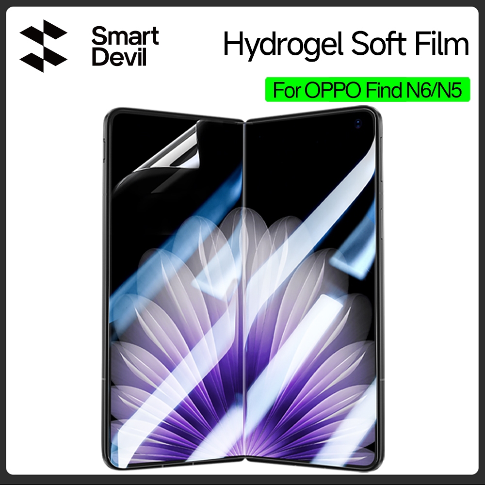SmartDevil Hydrogel Soft Film สําหรับ OPPO Find N5/Find N6/Find N3 ป้องกันการระเบิด HD Soft Film เต็มหน้าจอป้องกันลายนิ้วมือ