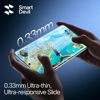 SmartDevil HD คริสตัลเพชรกระจกนิรภัยสําหรับ iQOO Neo 11/10 Pro/10/9/8/7/iQOO 15 Ultra/13/12/Z11 Turbo Strong Anti-Fingerprint Shatterproof Drop-Resistant Smooth To The Touch