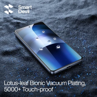 SmartDevil HD คริสตัลเพชรกระจกนิรภัยสําหรับ iQOO Neo 11/10 Pro/10/9/8/7/iQOO 15 Ultra/13/12/Z11 Turbo Strong Anti-Fingerprint Shatterproof Drop-Resistant Smooth To The Touch