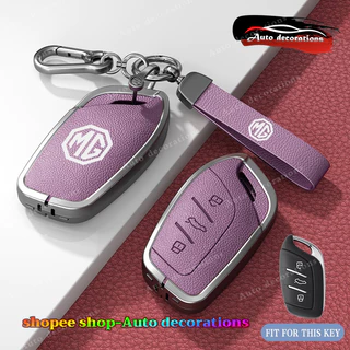 ใหม่ MG3/MG5/MG4/MG VS/HS/ZS/ MG EXTENDER DC/ZS EV/EP/MG EXTENDER GC/MG3 hybrid+ ฝาครอบกุญแจอัจฉริยะ MG พวงกุญแจ