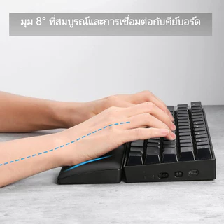 Redragon METEOR REST P035 P036 P037 S/M/L Ergonomic คีย์บอร์ดข้อมือ Pad เมมโมรี่โฟมลื่น Hand REST สําหรับ 60% TKL 104 คีย์คีย์บอร์ด