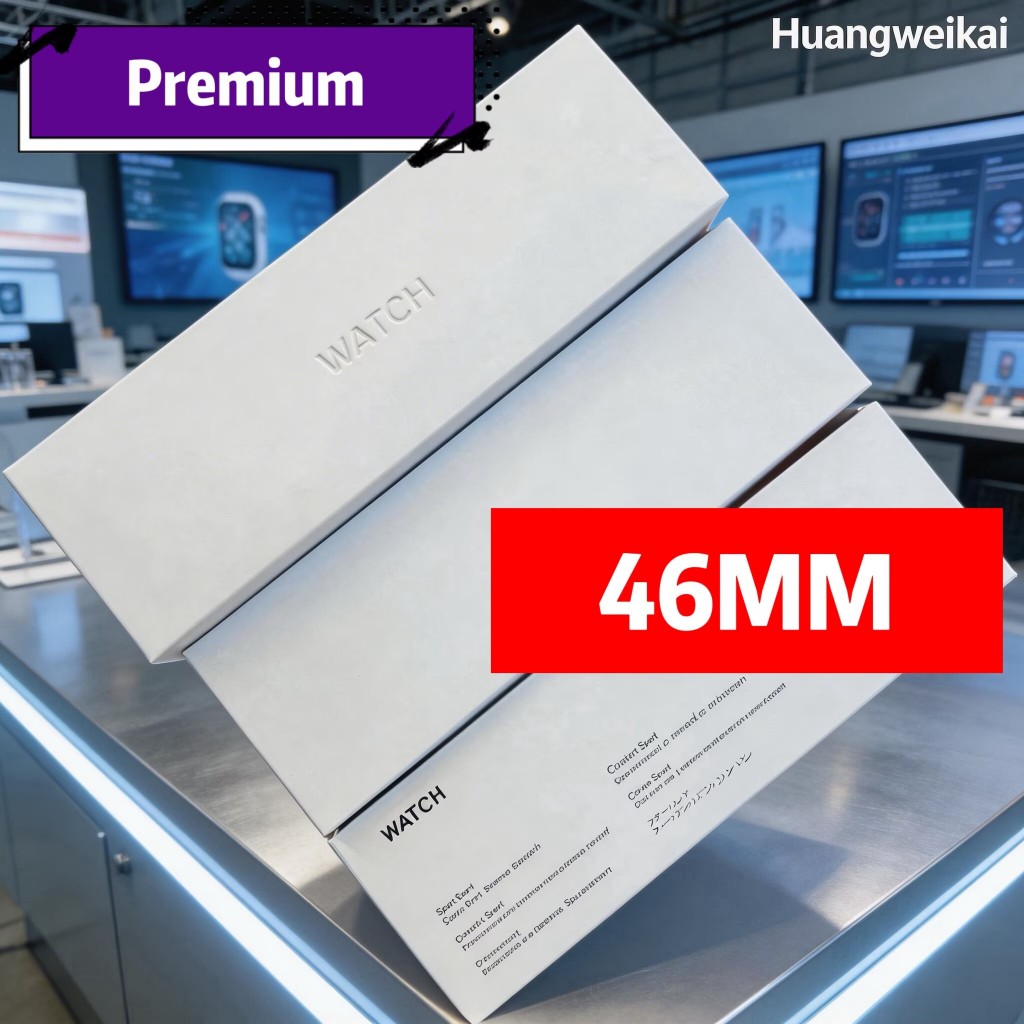 46mm smart watch premium S11 TOP watch series 11 edge โลโก้ไร้สายชาร์จ BT Call smartwatch หรือนาฬิกาผู้ชายผู้หญิง