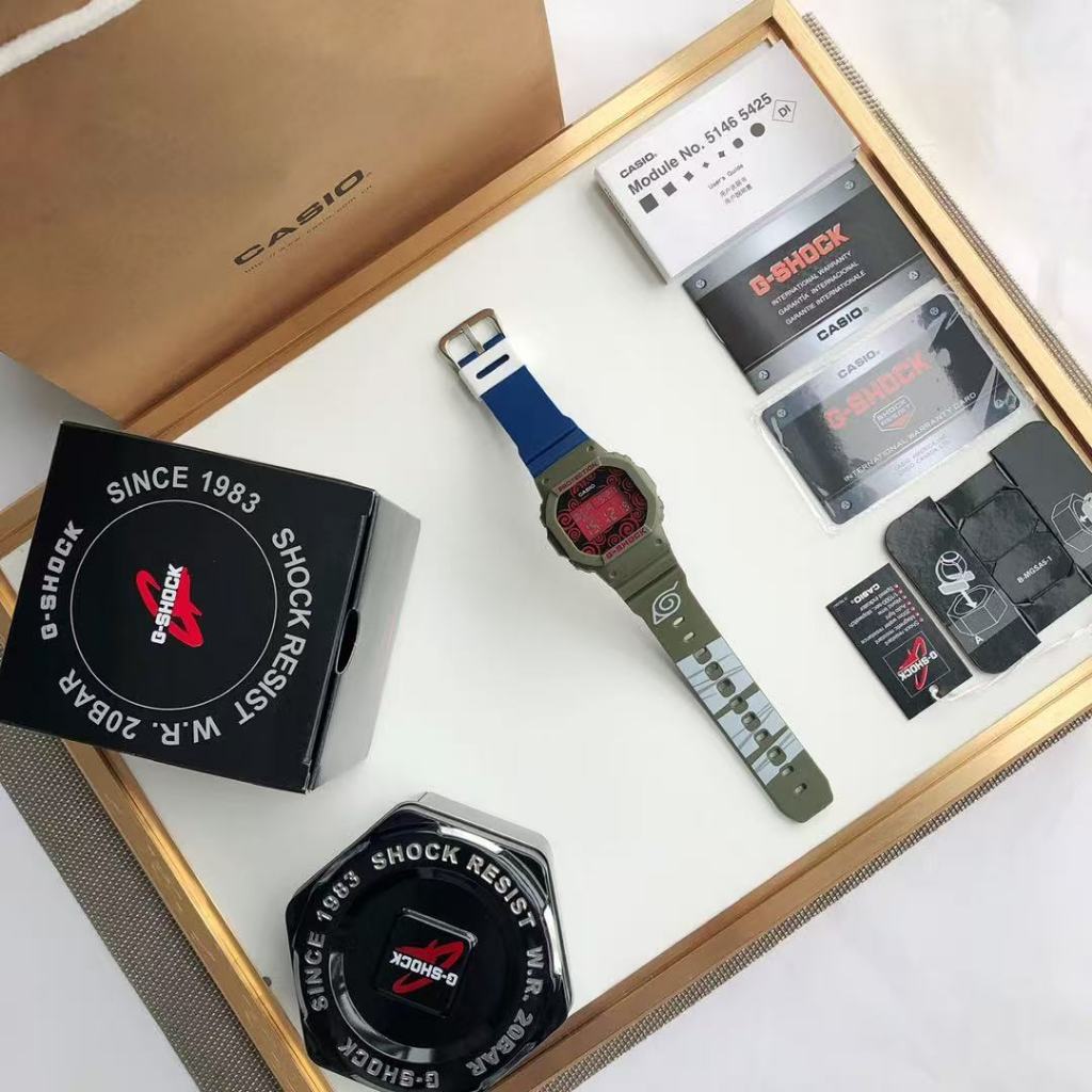 Casio casio Flagship Store G-SHOCK • Naruto Shippuden Co-Branded นาฬิกากระสุนที่สองชาย casio Officia