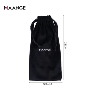 MAANGE ความต้องการ 1ชิ้นกํามะหยี่แปรงแต่งหน้าถุงเก็บแบบพกพาผู้หญิงกระเป๋าเครื่องสําอาง 51872