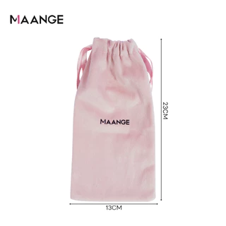 MAANGE ความต้องการ 1ชิ้นกํามะหยี่แปรงแต่งหน้าถุงเก็บแบบพกพาผู้หญิงกระเป๋าเครื่องสําอาง 51872