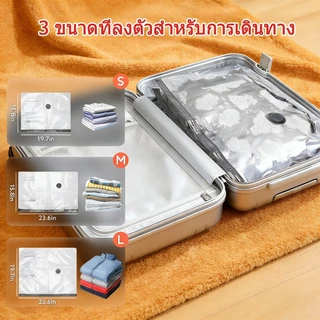 ชุดถุงอัดสูญญากาศ 18 ชิ้น S/M/L 3 ขนาด พร้อมปั๊มสูญญากาศไร้สาย Type-C กันฝุ่นกันชื้น ประหยัดพื้นที่ 85% สำหรับเสื้อผ้าเดินทางเก็บเสื้อผ้าตู้เสื้อผ้า ส่งสินค้าในกรุงเทพฯ 24 ชั่วโมง