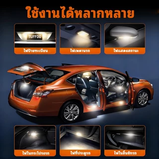 TUFFOO 1 คู่ 28mm / 31mm C5W / C10W หลอดไฟ LED สําหรับไฟภายในรถ / ไฟป้ายทะเบียน / โดม / ท้าย - 6000 พันสีขาว