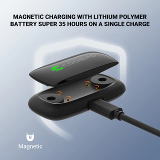 COOSPO H9Z สายคาดอกวัดอัตราการเต้นหัวใจ ชาร์จไฟได้ ANT+ Bluetooth สำหรับปั่นจักรยาน วิ่ง ฟิตเนส