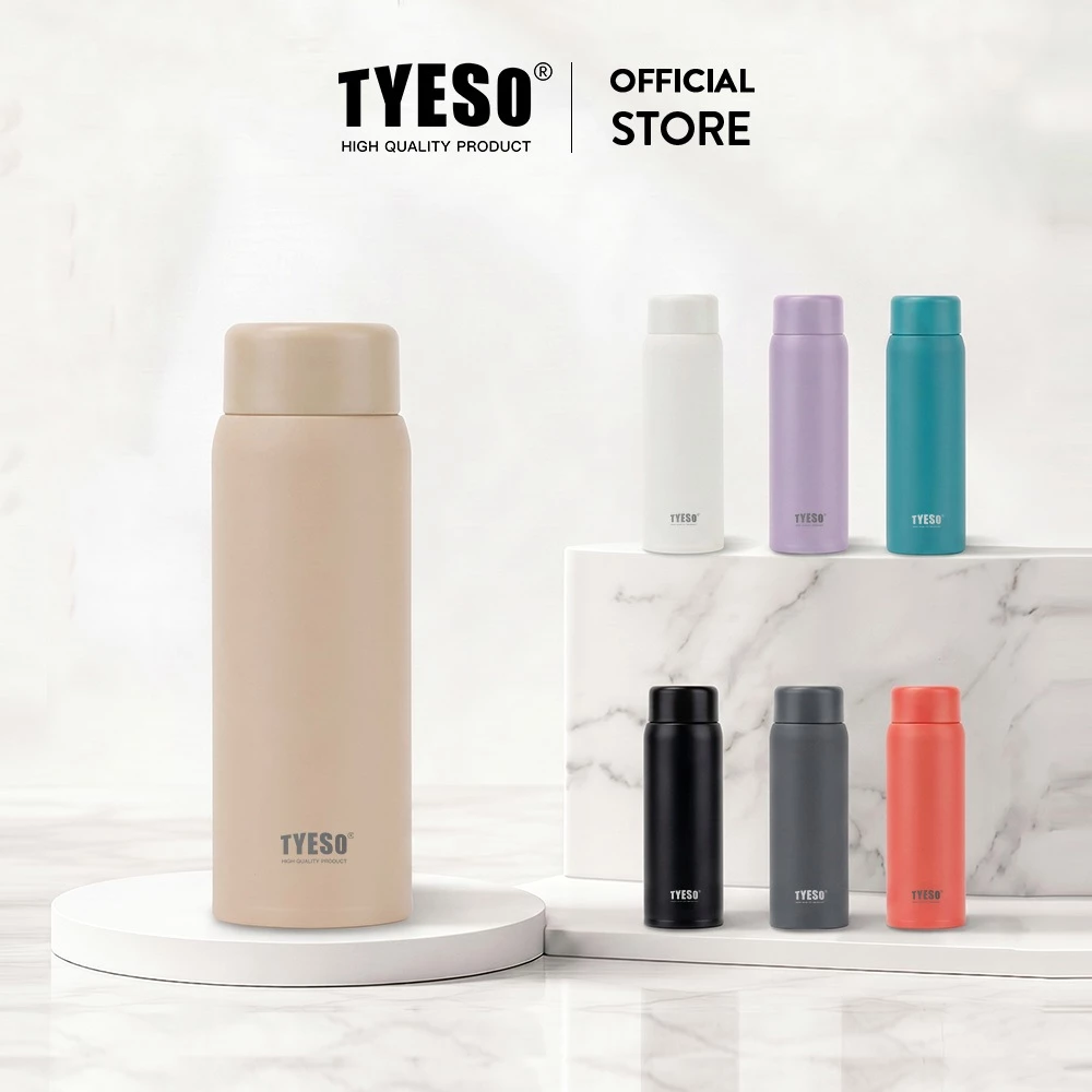 Tyeso Mini pocket Bottle สแตนเลสคู่ 150ml/200ml TS-8715B/TS-8716B