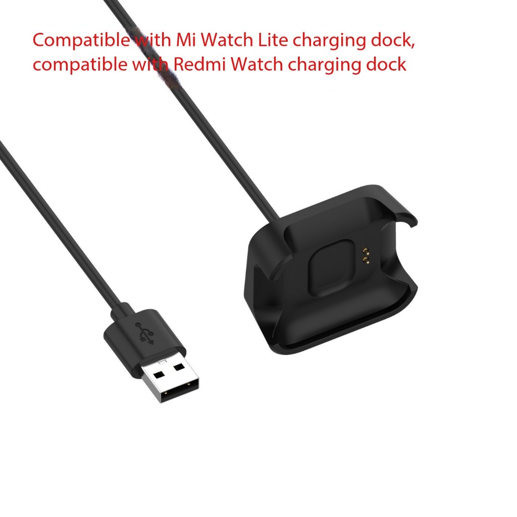 สายชาร์จชาร์จสําหรับ Xiaomi Mi Watch Lite สายชาร์จ USB สายไฟ Cradle Dock สําหรับ Redmi Watch