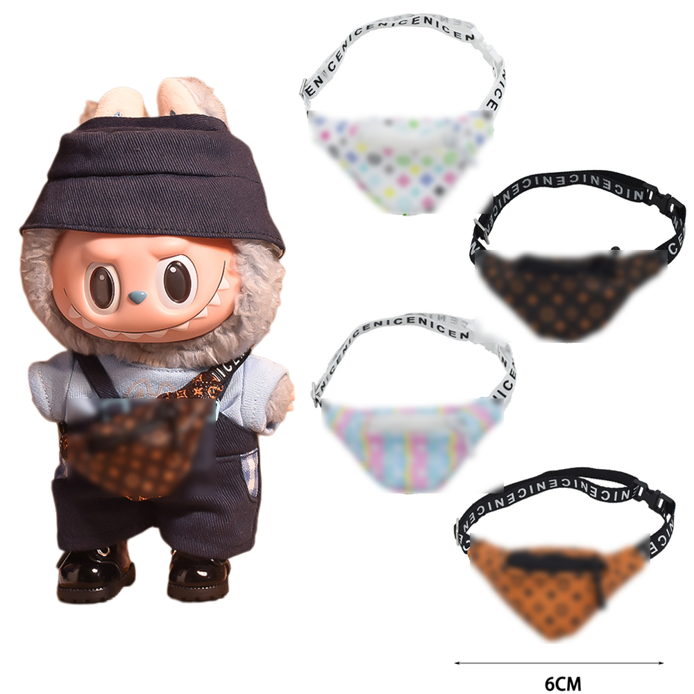 ตุ๊กตากระเป๋าสะพายข้างสําหรับ Lafufu & OB11 &15 - 20 ซม. Doll &blythes & LinaBell DIMOO UpsetDuck 1/