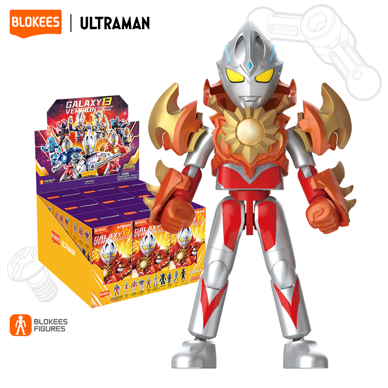 【NEW】BLOKEES Ultraman Galaxy Version GV01-14 Blind Box รูปที่ 5