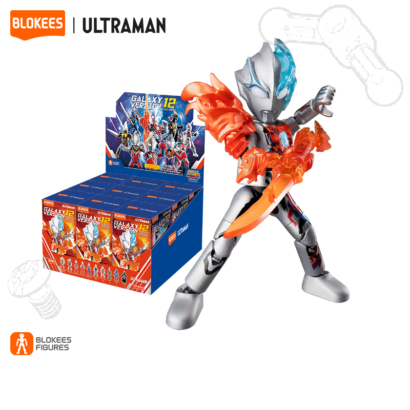 【NEW】BLOKEES Ultraman Galaxy Version GV01-14 Blind Box รูปที่ 8