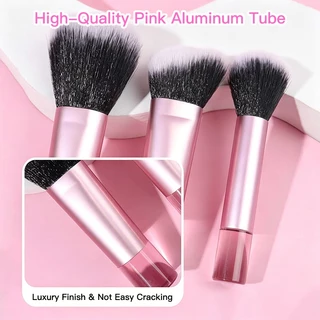 แปรงแต่งหน้า Super Soft Mini 7 ชิ้น สําหรับปัดแก้ม รองพื้น คอนซีลเลอร์
