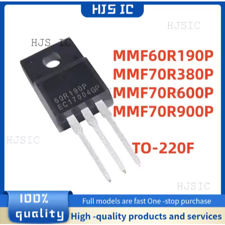 5PCS 100% ใหม่ MMF60R190P MMF70R380P MMF70R600P MMF70R900P 60R190P 70R380P 70R600P 70R900P TO-220F ค