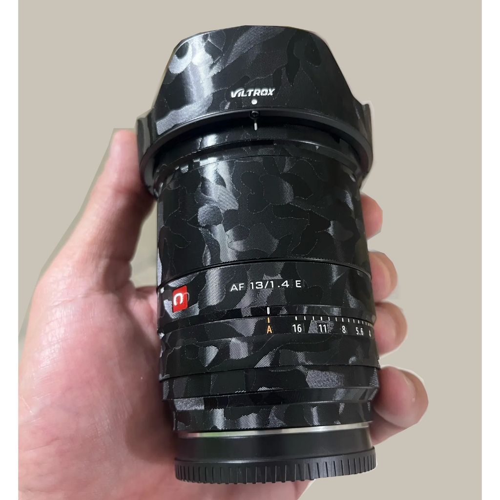 Decal Skin สําหรับ Viltrox AF 13 มม.F1.4 E (สําหรับ sony E Fuji XF mount ) ไวนิลห่อฟิล์มกล้องเลนส์สต