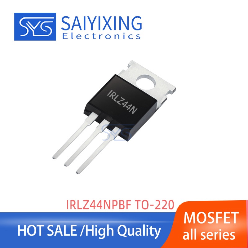 10 ชิ้น IRLZ44N IRLZ44NPBF TO-220 มอสเฟสต์ 55V 47A คริสตัล