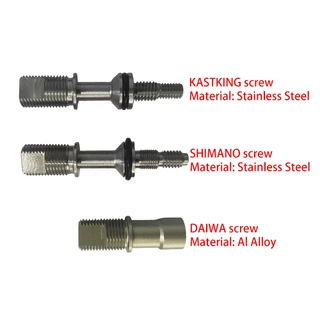 ที่จับรอกตกปลาอะไหล่ DAIWA/SHIMANO/KASTKING รอกตกปลาเปลี่ยนสกรูประเภทจับซ่อม 5*8 มม.