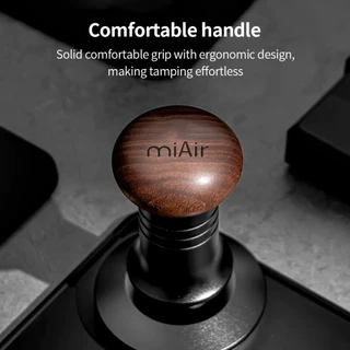 MiAir กาแฟ Tamper 51 มม./58 มม.SUS304 สแตนเลสปรับความลึก Ergonomic Handle กาแฟ Temper เครื่องมือกาแฟ