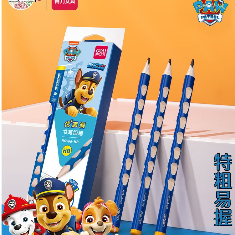 paw patrol ดินสอเด็กการ์ตูนน่ารักนักเรียนอนุบาลเขียนดินสอ