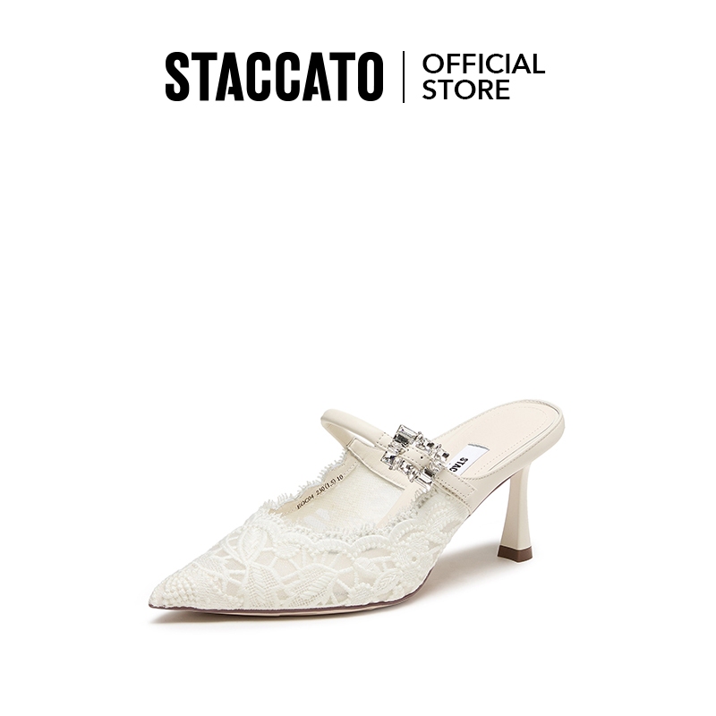 Staccato Mary Jane Slingback Heels รองเท้าแมรี่เจน 3"ส้นเท้าบาง EOC04