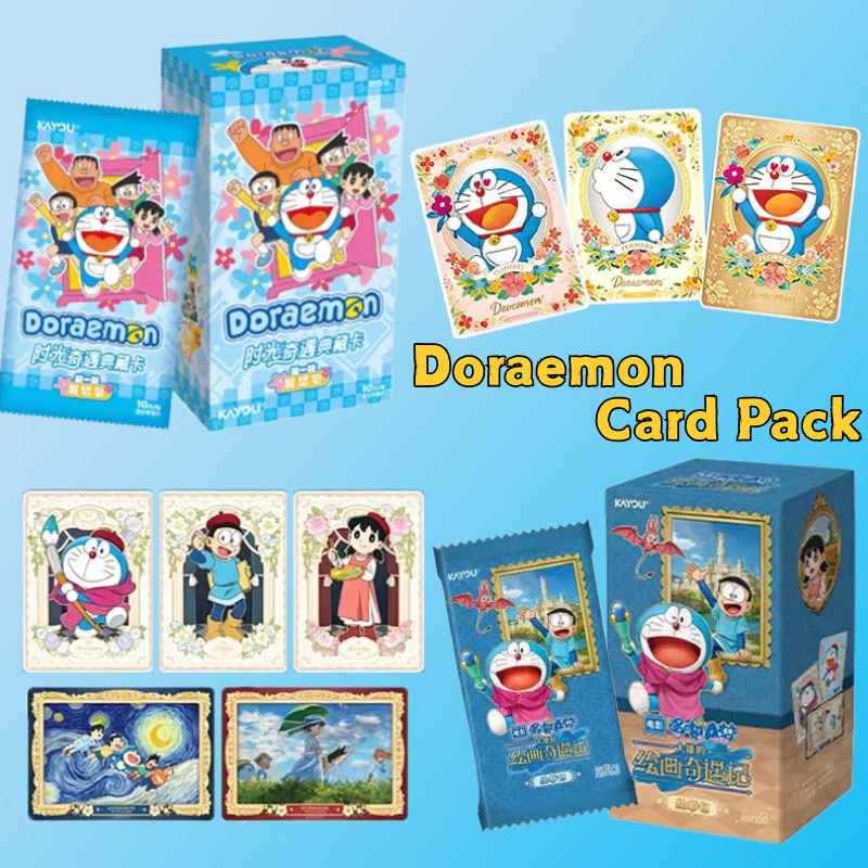 การ์ด doraemon kayou โดราเอมอน หายาก BP/MR/LR TCG การ์ดสะสม ของเล่น ของขวัญให้แฟน-1ซอง