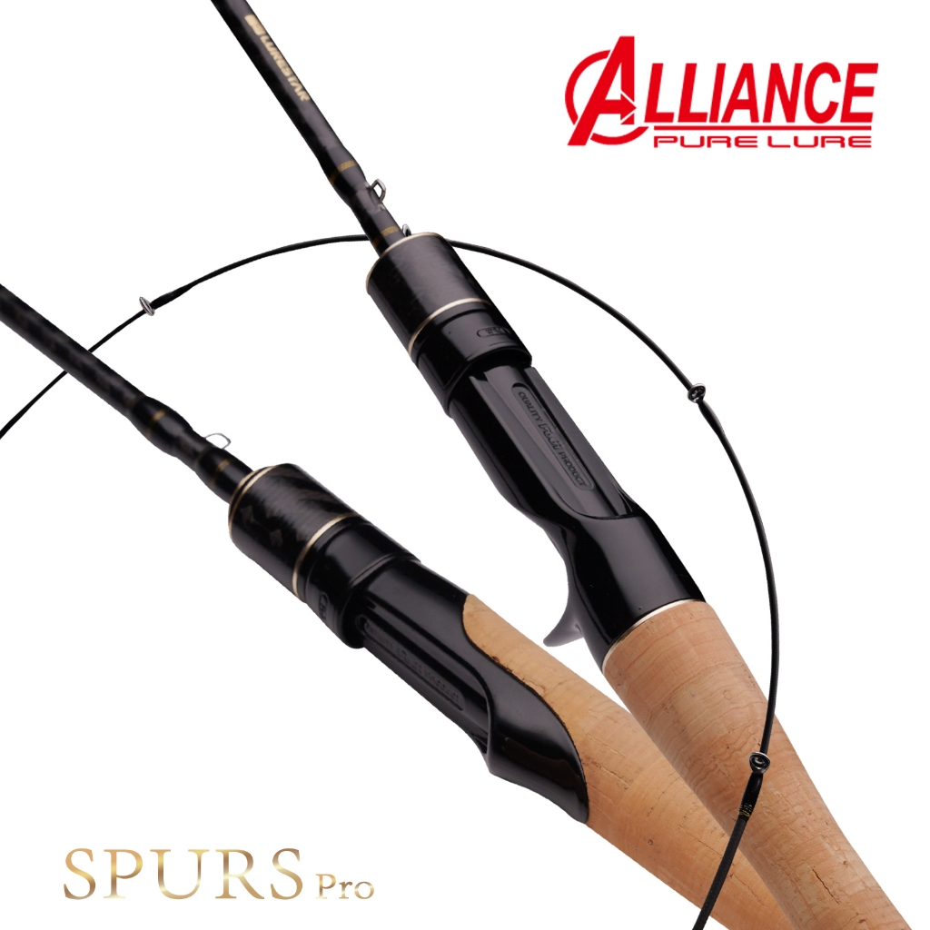 Spurs Pro Light เกมตกปลา Rod 1.86 2.15m UL/L Fast Action FUJI Guide Spinning Casting Carbon Rod สําหรับปลาเทราท์ Rochfish Bass