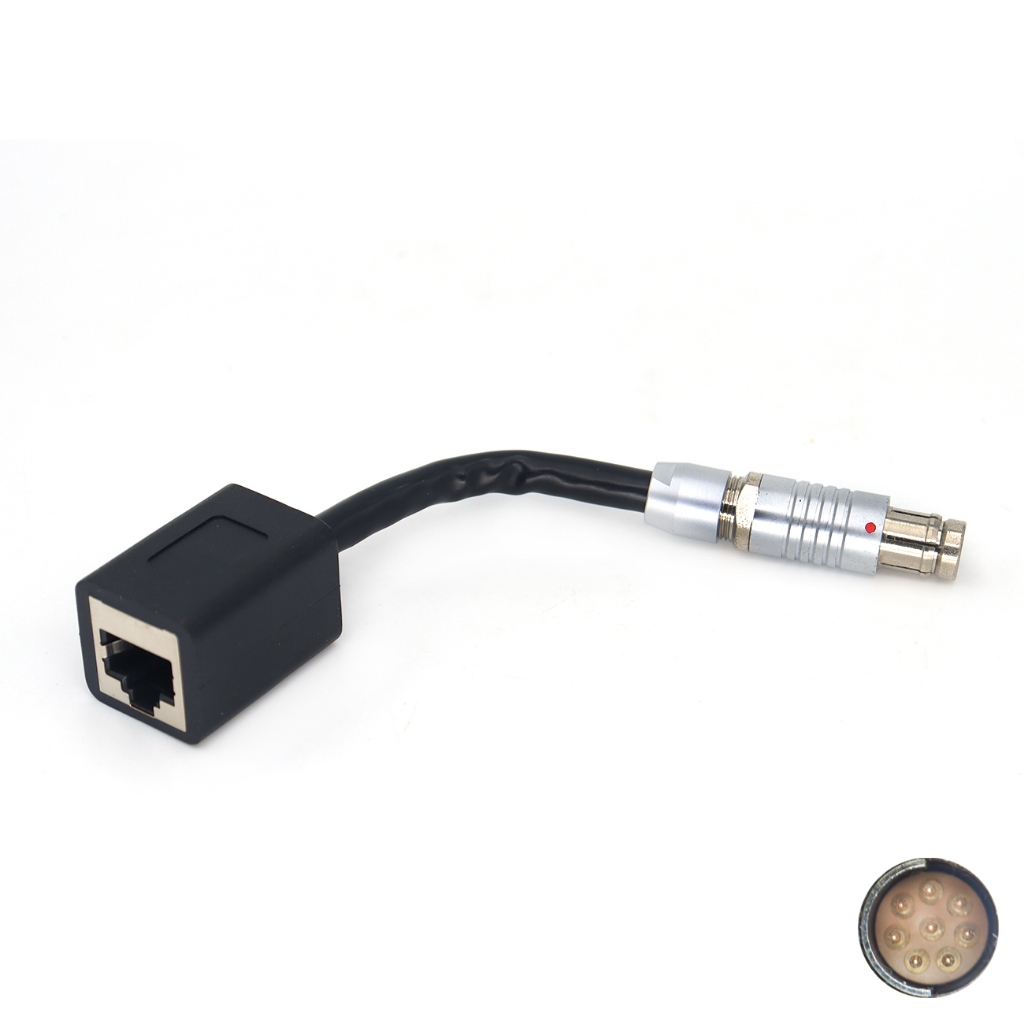 สายส่งข้อมูลอีเธอร์เน็ต 1F 8Pin to RJ45 ตัวเมียสําหรับกล้อง Phantom VEO-S, UHS, T Series, v2640 Onyx