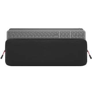 กระเป๋าคีย์บอร์ด Geekria เข้ากันได้กับ MX Keys S/MX Mechanical/MK955, Keychron B6 Pro, Magic Keyboard พร้อมตัวเลข (สีดํา)
