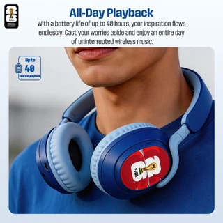 [100% ORI] FIFA F26E10 หูฟังไร้สายแบบครอบหูตัดเสียงรบกวน Bluetooth V5.4, Hybrid ANC-49dB