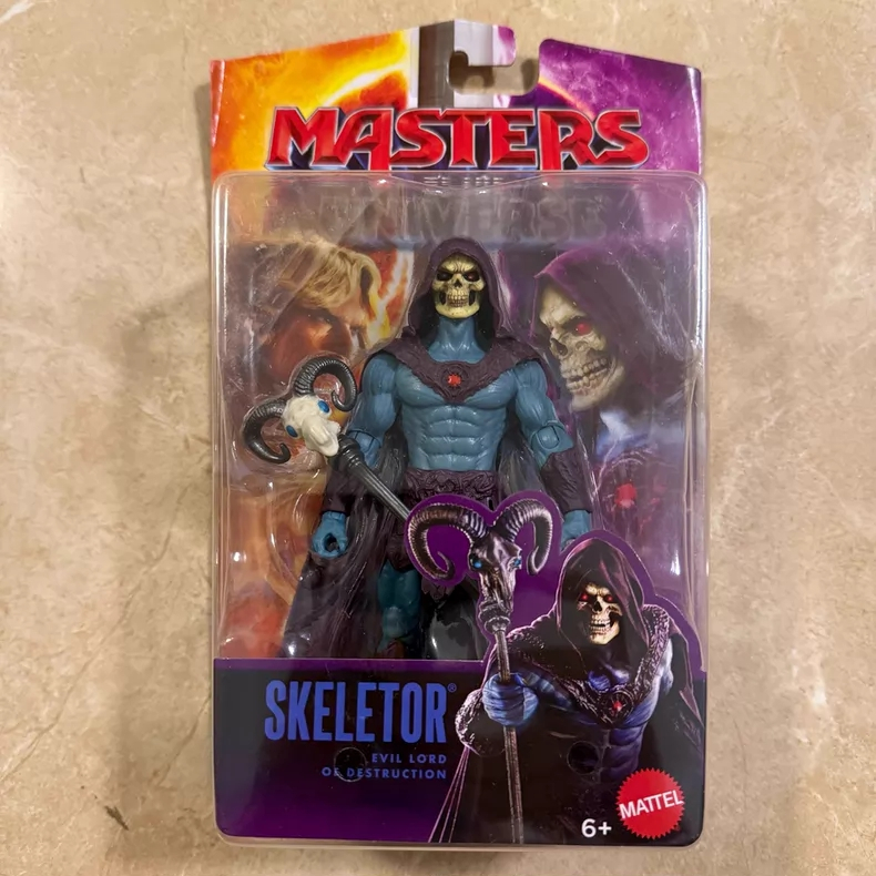 Mattel He-Man: The Giants of the Universe Series Skeleton King แอ็คชั่นฟิกเกอร์ขนาด 5.5 นิ้ว