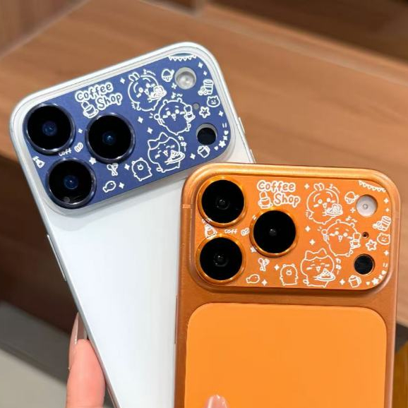 AR + AF เคลือบโลหะรวมทุกอย่างฟิล์มเลนส์การ์ตูนเหมาะสําหรับ iPhone17ProMax/17Pro HD Anti-Scratch Anti-Fingerprint เลนส์ป้องกันฟิล์ม