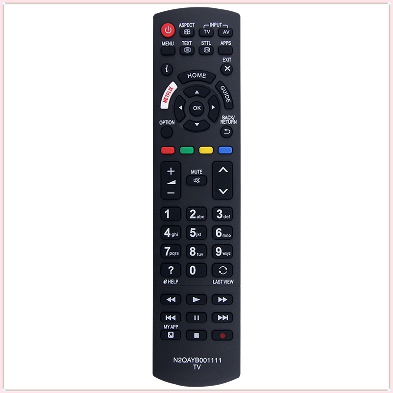 รีโมทคอนโทรล N2QAYB001111 เข้ากันได้กับทีวี Panasonic TX-49EXW604 TX-55EX600B TX-55EX600E TX-55EX603