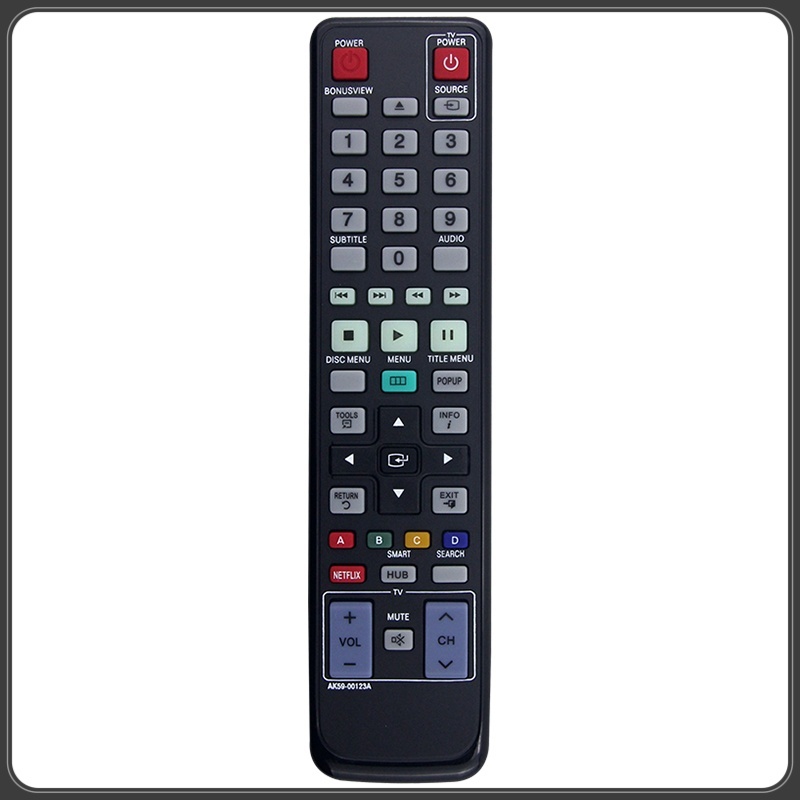 รีโมทคอนโทรล AK59-00123A ใช้งานร่วมกับ Samsung DVD BD-D5490 BD-D5500 BD-D5500C/D5700 BD-D6100C BD-D6