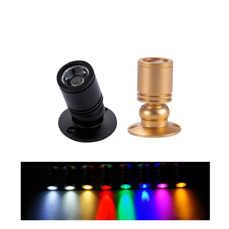 LED DC12V สปอตไลท์ Mini 3W LED เพดานลงไฟ AC220v พื้นผิวติดตั้งหลอดไฟสําหรับตู้เคาน์เตอร์โคมไฟเครื่องประดับ
