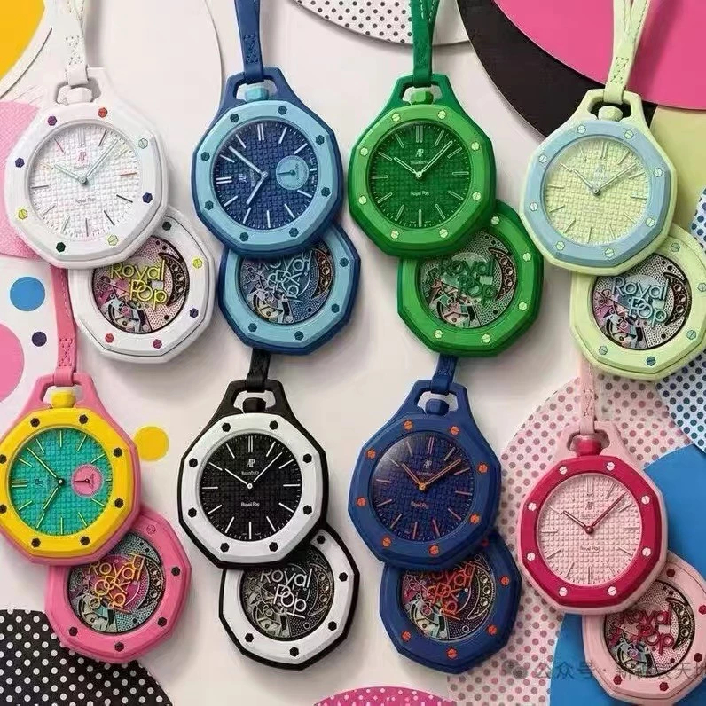 AP x Swtch** นาฬิกาแขวน Royal Oak นาฬิกาพก Unisex