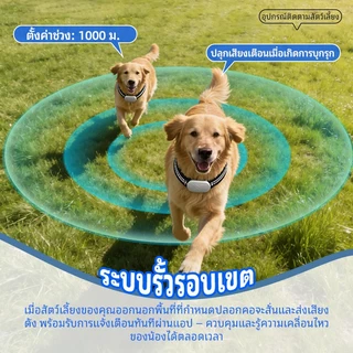 FOLOPETS ปลอกคอติดตาม GPS สัตว์เลี้ยงสําหรับสุนัขและแมว, วัสดุกันน้ํา 7105M, พลังงานต่ํา, แอพปลอดโฆษณา, ป้องกันการสูญหาย