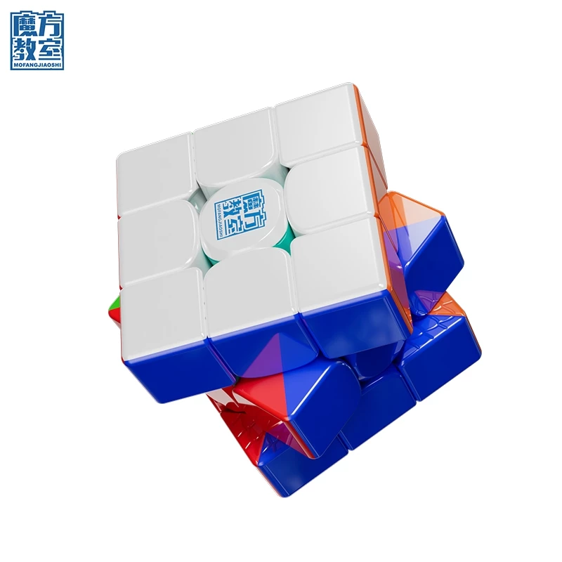 MoYu RS3M V5 3x3 Magnetic Cube Professional RS3M V5 MagLev Ball-Core UV 3x3x3 Cube ปริศนาของเล่น 3D ปริศนา Magic ของเล่นสําหรับเด็กและผู้ใหญ่ (หุ่นยนต์แม่เหล็กคู่)
