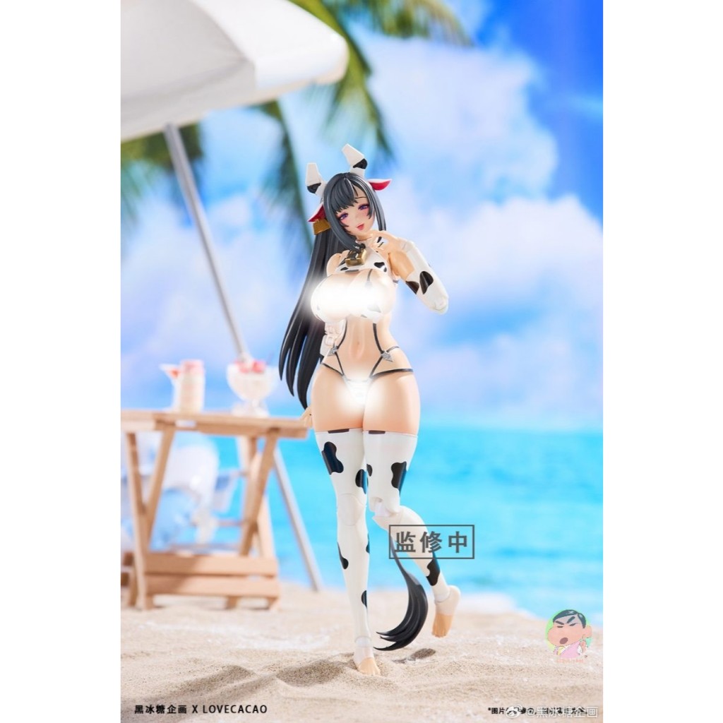 Black Candy Project 1/12 Milky White Cowgirl Action Figure