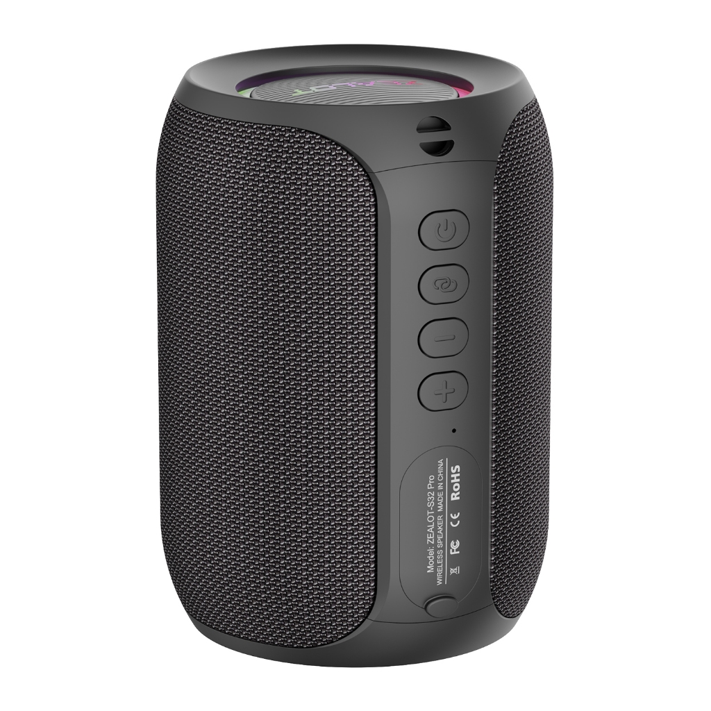 ZEALOT S32PRO ลําโพงบลูทูธ 5.2 10W เสียง 3600mAh 6H เวลาเล่น TF Card IPX4 กันน้ํา 30 วันสแตนด์บาย Ty