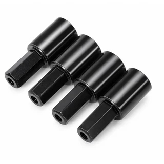 KOShobby RC ล้อ Hub Hex Extender - 5 มม.ถึง 5 มม. (กว้าง 30 มม.) สําหรับ MN, WPL, Feiyue, JJRC & More MN82 MN82PRO MN82S C64-1