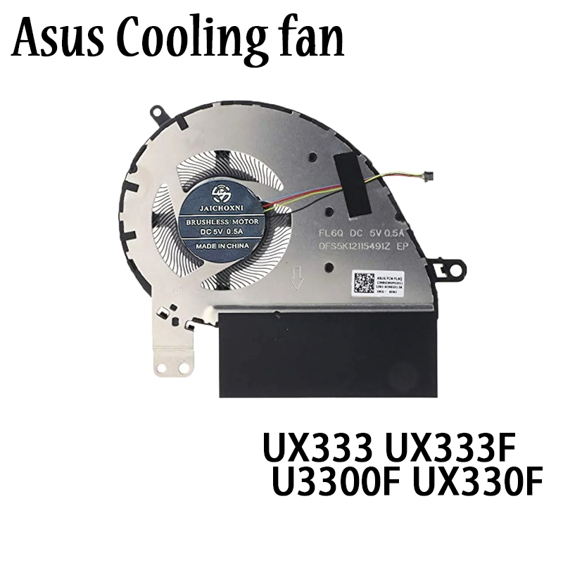 ใหม่แล็ปท็อป CPU พัดลมระบายความร้อนสําหรับ ASUS UX333 UX333F UX333FA UX333FN U3300F UX330F