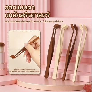 แหนบสแตนเลสปลายแบนหัวกว้าง – เหมาะสําหรับการประยุกต์ใช้ขนตาปลอมเหล็กสําหรับงานหนัก